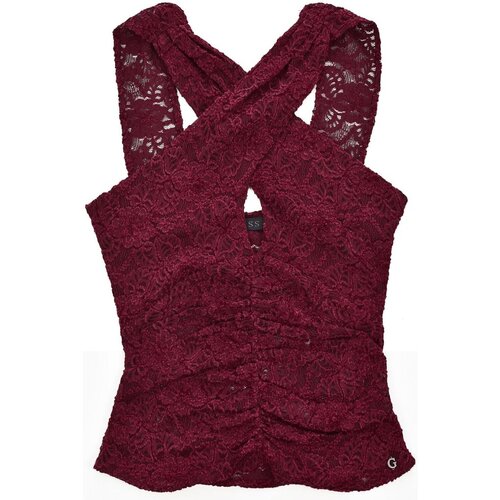 textil Tops y Camisetas Guess W3YP19 KBU40 - Mujer Violeta