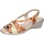 Zapatos Mujer Sandalias Confort EZ363 Marrón