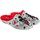 Zapatos Mujer Multideporte Vulca-bicha Ir por casa señora  1386 rojo Gris