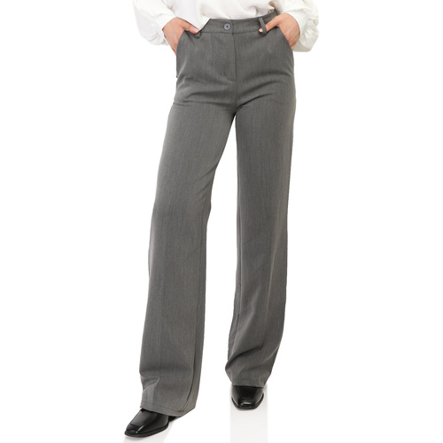 textil Mujer Pantalones La Modeuse 68091_P158740 Gris