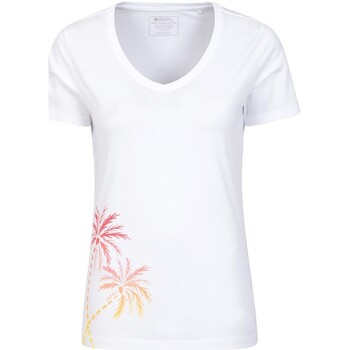 textil Mujer Tops y Camisetas Mountain Warehouse MW1712 Blanco
