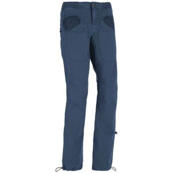 textil Hombre Pantalones de chándal E9 Pantalones Rondo Slim Hombre Vintage Blue Azul