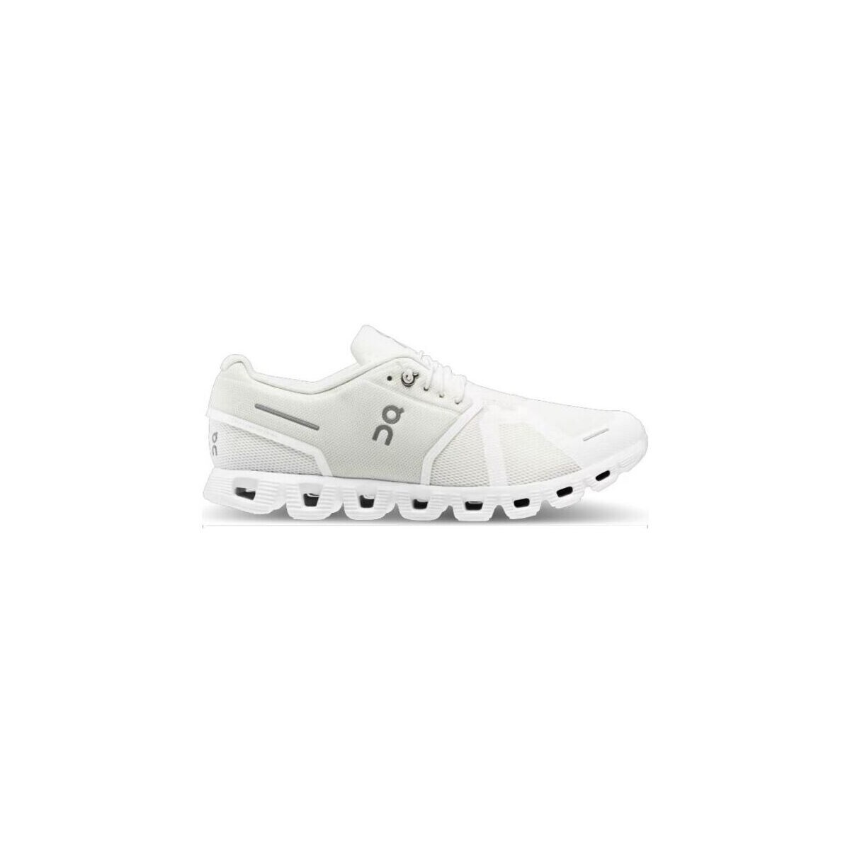 Zapatos Hombre Deportivas Moda On Running Zapatillas Cloud 5 Hombre Undyed-White/White Blanco
