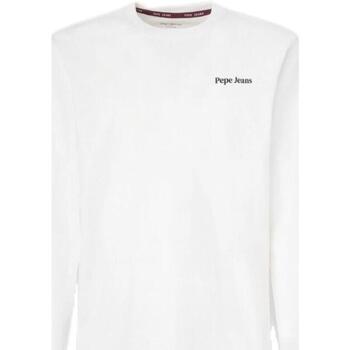 textil Hombre Camisetas manga corta Pepe jeans PM509108 803 Blanco