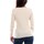 textil Mujer Camisetas manga larga Yes Zee M045-RU00 Blanco