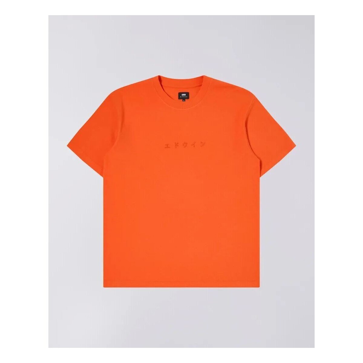 textil Hombre Tops y Camisetas Edwin I026745.1WE.TT KATAKANA-TANGERINE TANGO Naranja