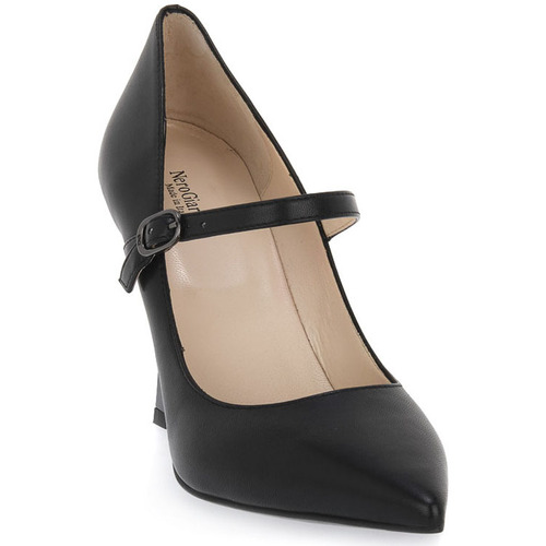 Zapatos Mujer Zapatos de tacón NeroGiardini NERO GIARDINI 100 NAPPA PANDORA NERO Negro