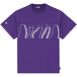 textil Hombre Tops y Camisetas Octopus Outline Band Tee Violeta