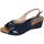 Zapatos Mujer Sandalias Confort EZ449 Azul