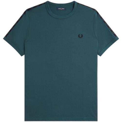 textil Hombre Camisetas manga corta Fred Perry M4613-S79 Verde