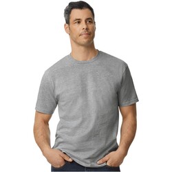 textil Camisetas manga larga Gildan Softstyle Gris