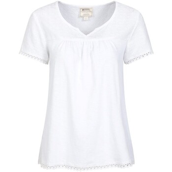 textil Mujer Camisetas manga larga Mountain Warehouse Naples Blanco