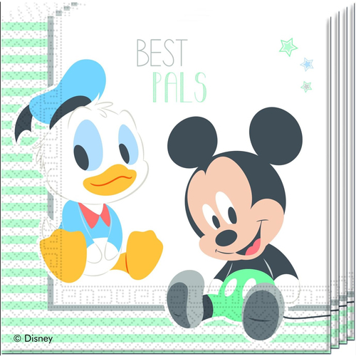 Casa Manteles Mickey Mouse And Friends SG25761 Blanco