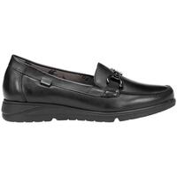 Zapatos Mujer Zapatos de tacón Fluchos MOCASINES DE PIEL PARA MUJER  F1386 Negro