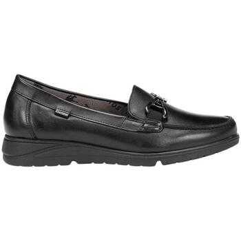 Zapatos Mujer Zapatos de tacón Fluchos MOCASINES DE PIEL PARA MUJER  F1386 Negro