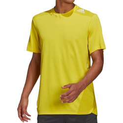 textil Hombre Tops y Camisetas adidas Originals  Amarillo