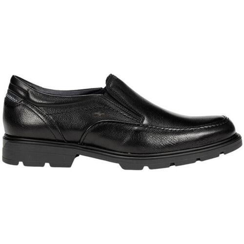 Zapatos Hombre Deportivas Moda Fluchos FREDY ZAPATO PIEL HOMBRE Negro