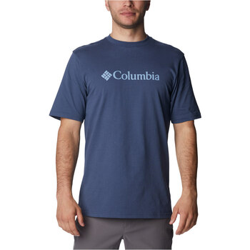 textil Hombre Polos manga corta Columbia CSC Basic Logo Short Sleeve Azul