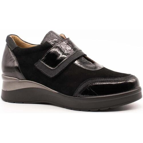 Zapatos Mujer Derbie & Richelieu Piesanto 235752 Suede Negro Negro