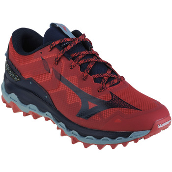 Zapatos Hombre Running / trail Mizuno Wave Mujin 9 Rojo