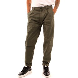 textil Hombre Pantalones chinos Calvin Klein Jeans K10K111490 Verde