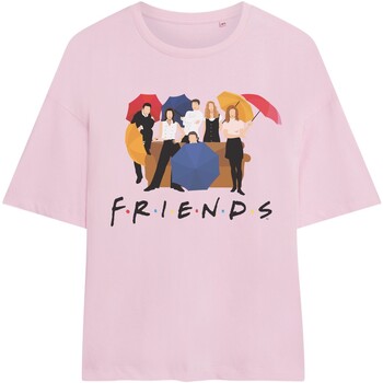 textil Mujer Camisetas manga larga Friends TV2219 Rojo