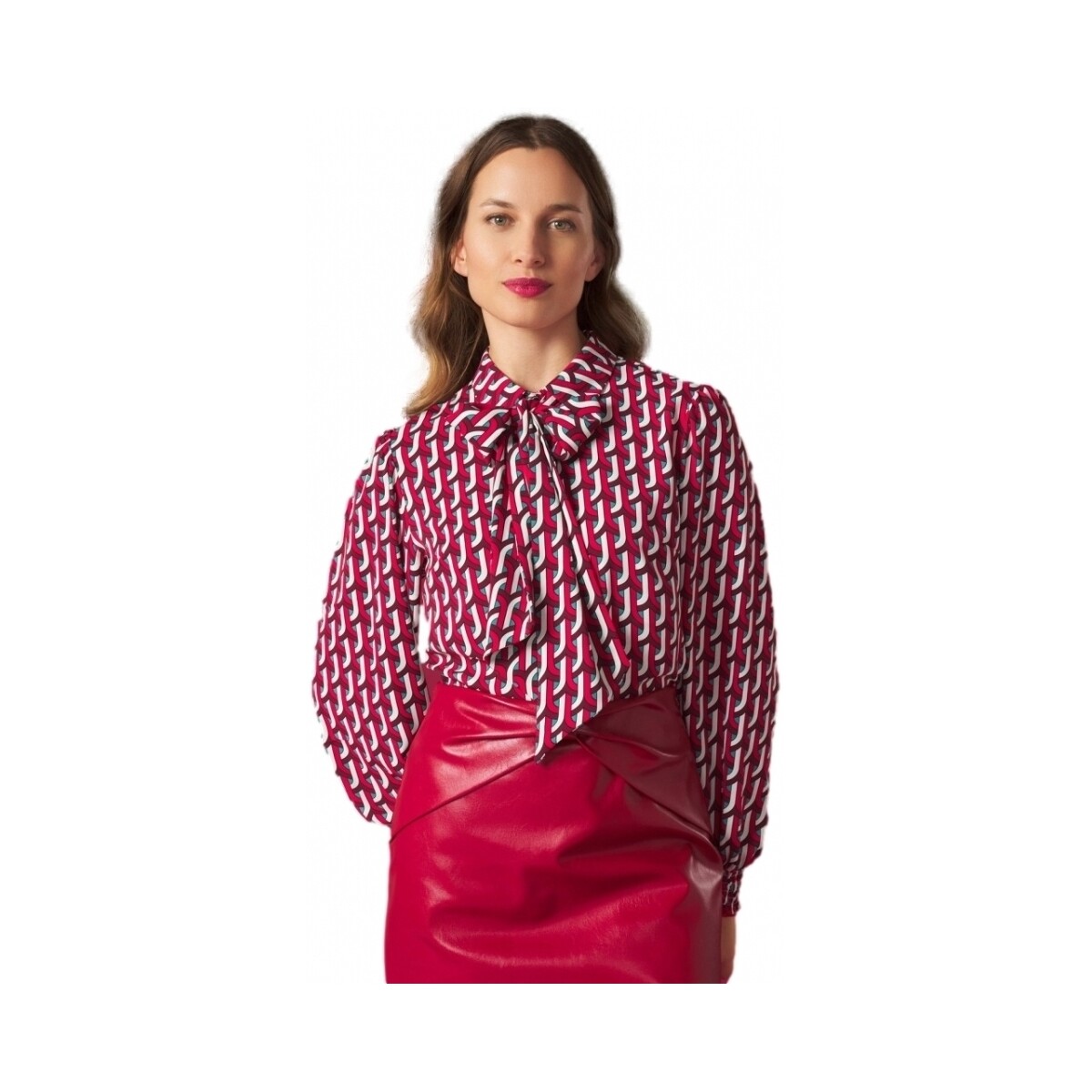 textil Mujer Tops / Blusas Minueto Shirt Wendy - Red Multicolor