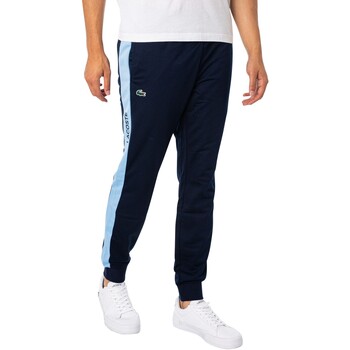 textil Hombre Pantalones de chándal Lacoste Joggers De Tenis Antidesgarro Azul