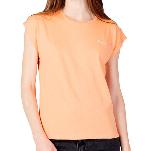 textil Mujer Tops y Camisetas Pepe jeans  Naranja