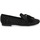 Zapatos Mujer Mocasín S.piero BLACK FLAT ROUNDED Negro