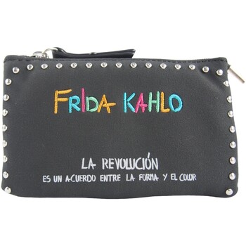 Bolsos Mujer Bolso pequeño / Cartera Frida Kahlo Complementos señora  k4913 negro Negro