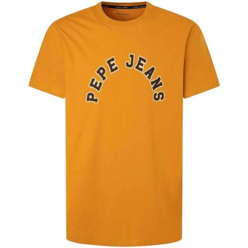 textil Hombre Camisetas manga corta Pepe jeans WESTEND TEE Naranja