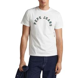 textil Hombre Camisetas manga corta Pepe jeans WESTEND TEE Blanco