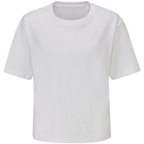 textil Mujer Camisetas manga larga Mantis M198 Blanco