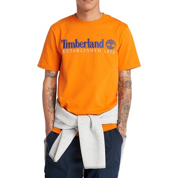 textil Hombre Camisetas manga corta Timberland 221876 Naranja