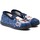 Zapatos Mujer Derbie & Richelieu Plumaflex By Roal Zapatillas de Casa Roal Oveja 12215 Azul Azul