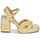 Zapatos Mujer Sandalias Castaner VEGA Beige / Amarillo