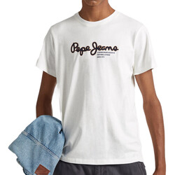 textil Hombre Tops y Camisetas Pepe jeans  Blanco