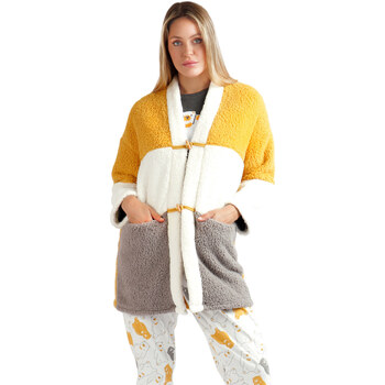 textil Mujer Pijama Admas Chaqueta interior Warm Hugs Amarillo
