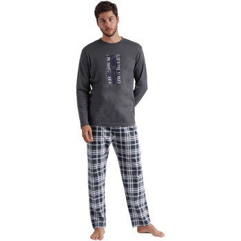 textil Hombre Pijama Admas Pijama pantalón y top I Follow My Own Rules Gris