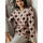 textil Mujer Pijama Admas Pantalón de pijama y camiseta manga larga Harlequin Rosa