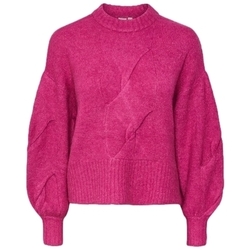 textil Mujer Jerséis Y.a.s YAS Lexu L/S Knit - Rose Violet Rosa