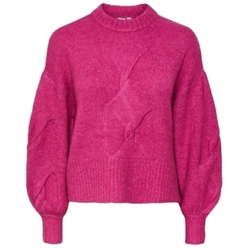 textil Mujer Jerséis Y.a.s YAS Lexu L/S Knit - Rose Violet Rosa