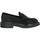 Zapatos Mujer Mocasín Semerdjian M22 Velours Femme Noir Negro
