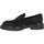 Zapatos Mujer Mocasín Semerdjian M22 Velours Femme Noir Negro