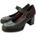 Zapatos Mujer Zapatos de tacón Pepe Menargues 21300 Negro