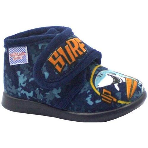 Zapatos Niños Pantuflas Grunland GRU-CCC-PA1150-BB Azul