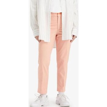textil Mujer Pantalones Levi's A4673 0010 - ESSENTIAL CHINO-CORAL PINK Rosa