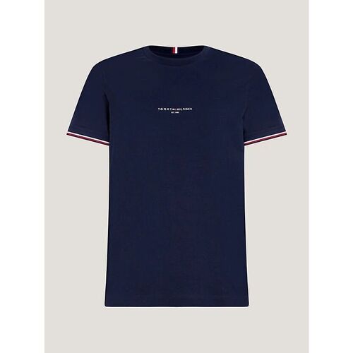textil Hombre Tops y Camisetas Tommy Hilfiger MW0MW32584DW5-DESERT SKY Azul