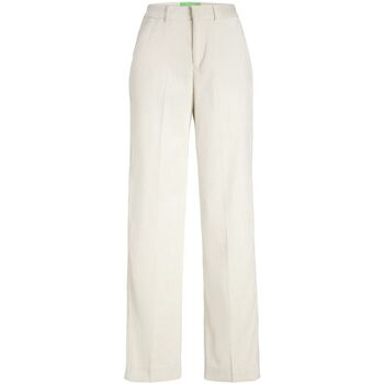 textil Mujer Pantalones Jjxx 12236945 MARY PANT CORD-BONE WHITE Beige